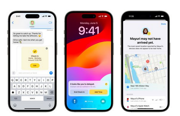 茶陵苹果维修站分享如何在iPhone上使用平安确认功能 